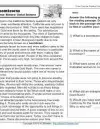 comprehension reading worksheets for 4th grade Gold Rush Boomtowns