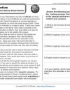 reading comprehension worksheets 5th grade multiple choice Absolute Location