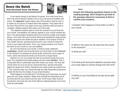 Down the Hatch - Reading Worksheets, Spelling, Grammar, Comprehension,  Lesson Plans