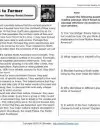 reading comprehension worksheets 5th grade multiple choice From Nomad to Farmer