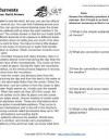 reading comprehension worksheets 5th grade multiple choice Convection Currents