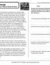 worksheet plus reading comprehension