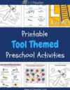 Tools Preschool Theme Activities