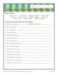 Using Contractions in Negative Forms - Free, Printable Worksheet Lesson Activity