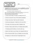 Using Semicolons to Join Independent Clauses - Printable Worksheet Activity