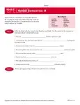 High School Spelling Words Worksheets – Week 5 - Vowel Concerns: O