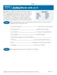 High School Spelling Words Worksheets – Week 6 - Ending Words with an S