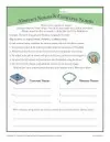 Abstract and Concrete Nouns Worksheet