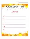Autumn Acrostic Poem