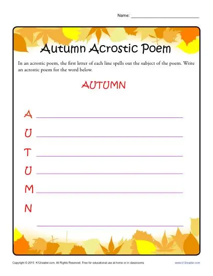 autumn-worksheets-acrostic-poem-activity-for-students