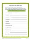 Adjectives and Alliteration Activity | Grammar Worksheets