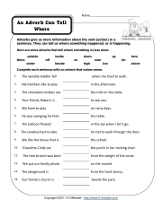 Adverb Worksheets: Basic, Comparative, Superlative, and More