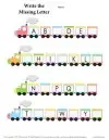 Alphabet Train Worksheet – Fill in the Missing Letter