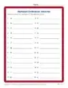 adverb phrase worksheet Alphabet Collections: Adverbs