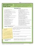 Edgar Allan Poe - Annabel Lee Printable Reading Activity