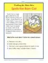 Find the Main Idea: Spots the Barn Cat
