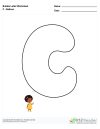 Bubble Letters Balloon C