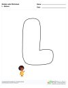 Bubble Letters Balloon L