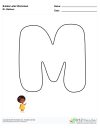Bubble Letters Balloon M