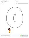 Bubble Letters Balloon O