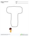 Bubble Letters Balloon T