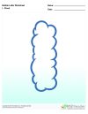 Bubble Letters Cloud I