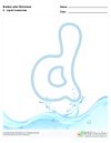 Bubble Letters Liquid Lowercase d