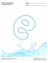 Bubble Letters Liquid Lowercase e
