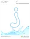 Bubble Letters Liquid Lowercase j