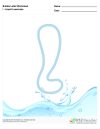 Bubble Letters Liquid Lowercase l