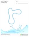 Bubble Letters Liquid Lowercase r