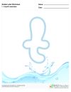 Bubble Letters Liquid Lowercase t