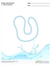Bubble Letters Liquid Lowercase u