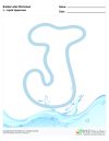 Bubble Letters Liquid Uppercase J