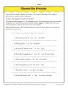 Choose the Pronoun – Pronoun Agreement Worksheet