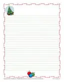 Christmas Writing Paper for Kids | Free, Printable Template