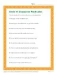 Which of the Following Sentences Have a Compound Predicate?
