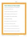 reading worksheets high school Circle It! Correct Punctuation