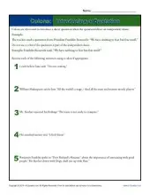 Colons: Introducing a Quotation | Punctuation Worksheets