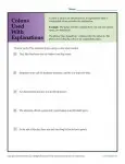 Colon Punctuation Worksheet - Colons Used with Explanations