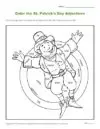 Color the St. Patrick's Day Adjectives | Coloring Sheets