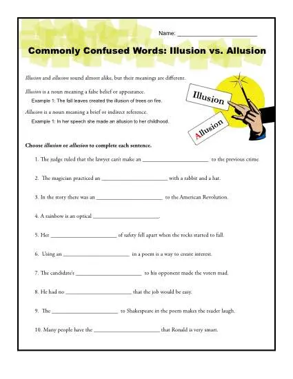 illusion-vs-allusion-worksheet-commonly-confused-words