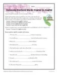 Capital vs Capitol - Commonly Confused Words Practice Activity