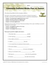 Past vs. Passed – Commonly Confused Words Worksheet