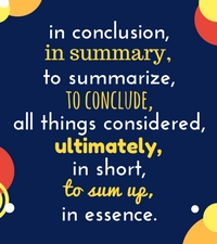 writing a conclusion for an essay middle school