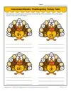 thanksgiving language arts worksheets middle school Consonant Blends: Thanksgiving Turkey Tails