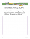 Correcting Paragraph Errors Worksheet Activity