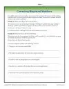 Correcting Misplaced Modifiers | Word Usage Worksheet