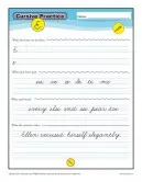 Cursive Letters - A-Z Worksheets | K12Reader