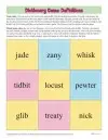 Dictionary Game: Definitions